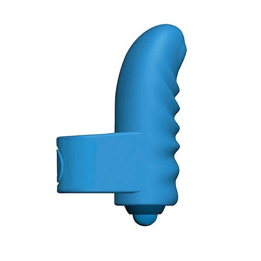 Flirt Finger Ribbed and Ready Adult Massager - Finger and Tongue Vibrators