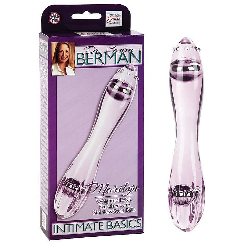 Marilyn Weighted Pelvic Exerciser By California Exotics - Glass Sex Toys