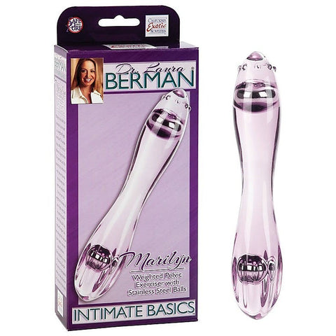 Marilyn Weighted Pelvic Exerciser By California Exotics - Glass Sex Toys
