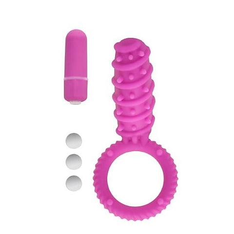 Simply Silicone 10X Love Button Cock Ring by Icon Brands - Cock Rings