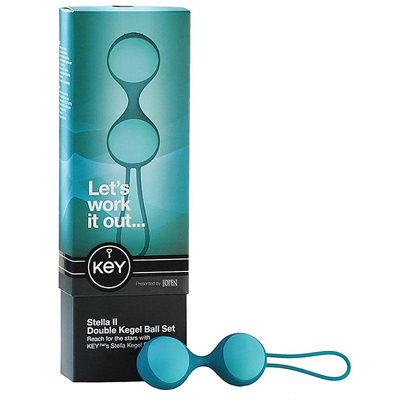 Stella Ii Double Kegel Ball Set By California Exotics - Love Eggs and Kegel Exercisers