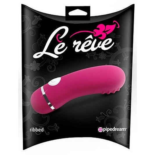 Le Reve Ribbed 3 Speed Personal Adult Massager - Mini & Slim Vibrators