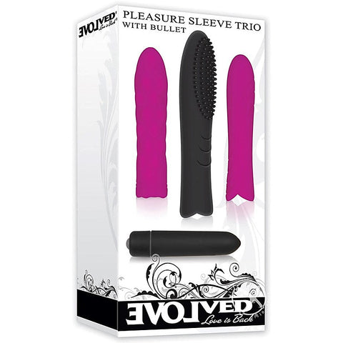Pleasure Sleeve Trio with Bullet - Bullet Vibrators