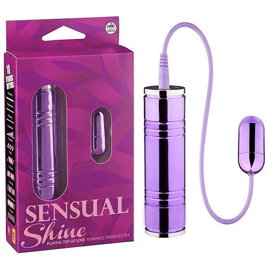 NMC Metallic Sensual Shine Smart Bullet - Multi-Speed Pleasure - Remote Control Vibrators