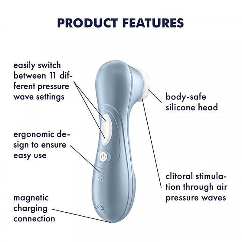 Pro 2 The Next Generation By Satisfyer - Clit Ticklers and Pulsators