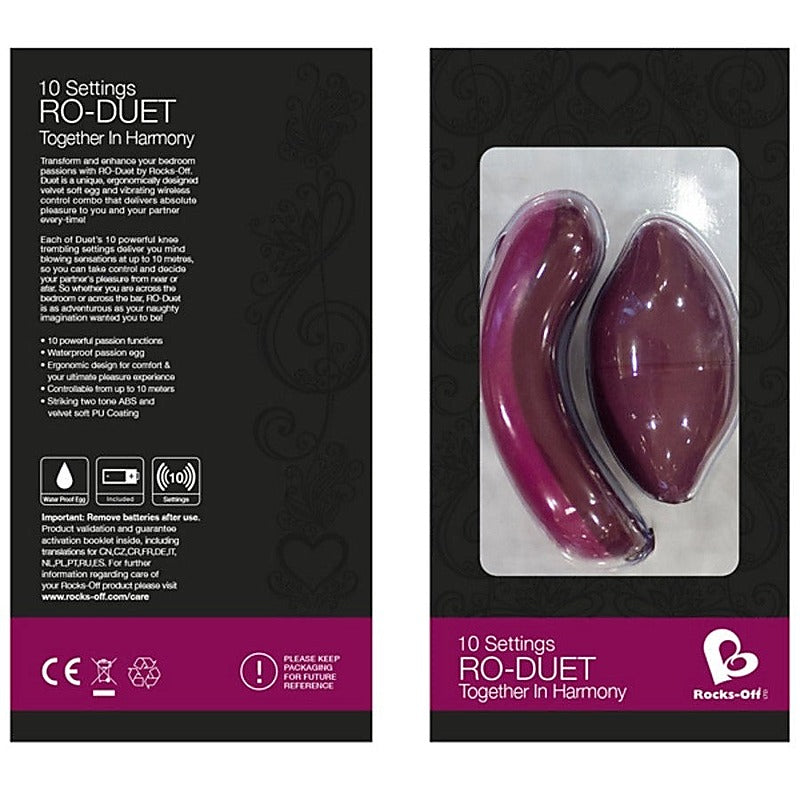 Rocks Off RO-Duet - Love Eggs and Kegel Exercisers