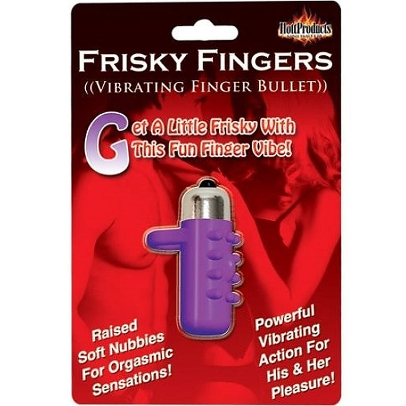 Frisky Fingers Sleeve Lavender by Hott Products - Finger and Tongue Vibrators