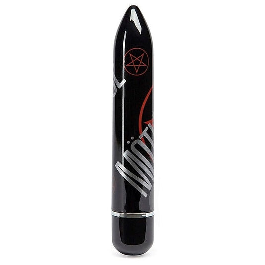 Motley Crue Shout at the Devil 7 Function Vibrator Black - Personal Massagers