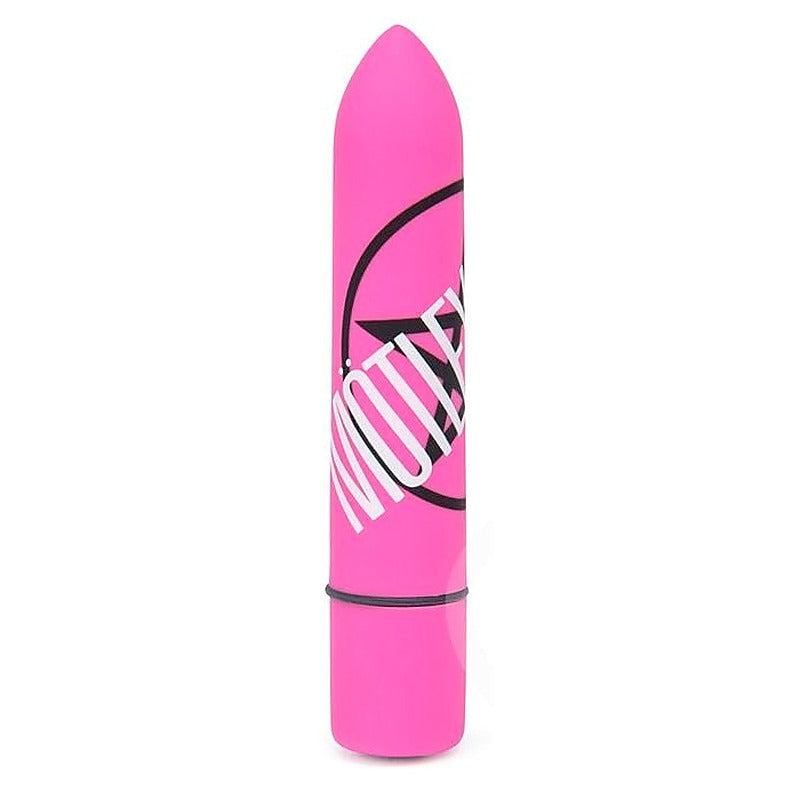 Motley Crue Shout at the Devil 10 Function Bullet Vibrator Pink - Waterproof Vibrators