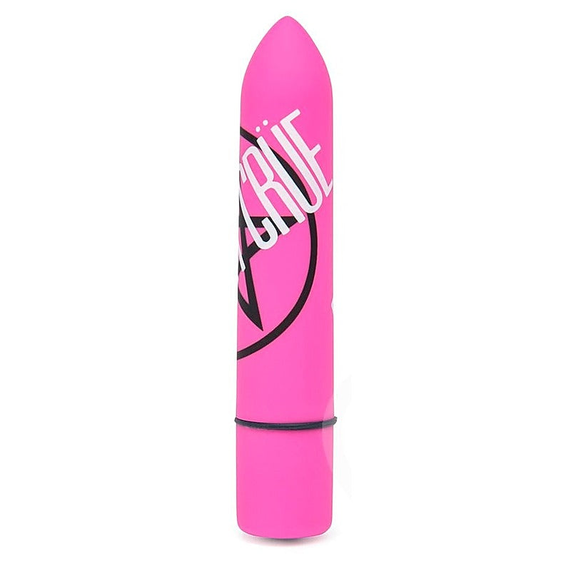 Motley Crue Shout at the Devil 10 Function Bullet Vibrator Pink - Waterproof Vibrators