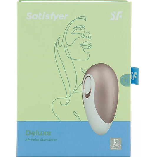 Satisfyer Pro Deluxe Rechargeable Clitoral Vibrator - Clit Ticklers and Pulsators