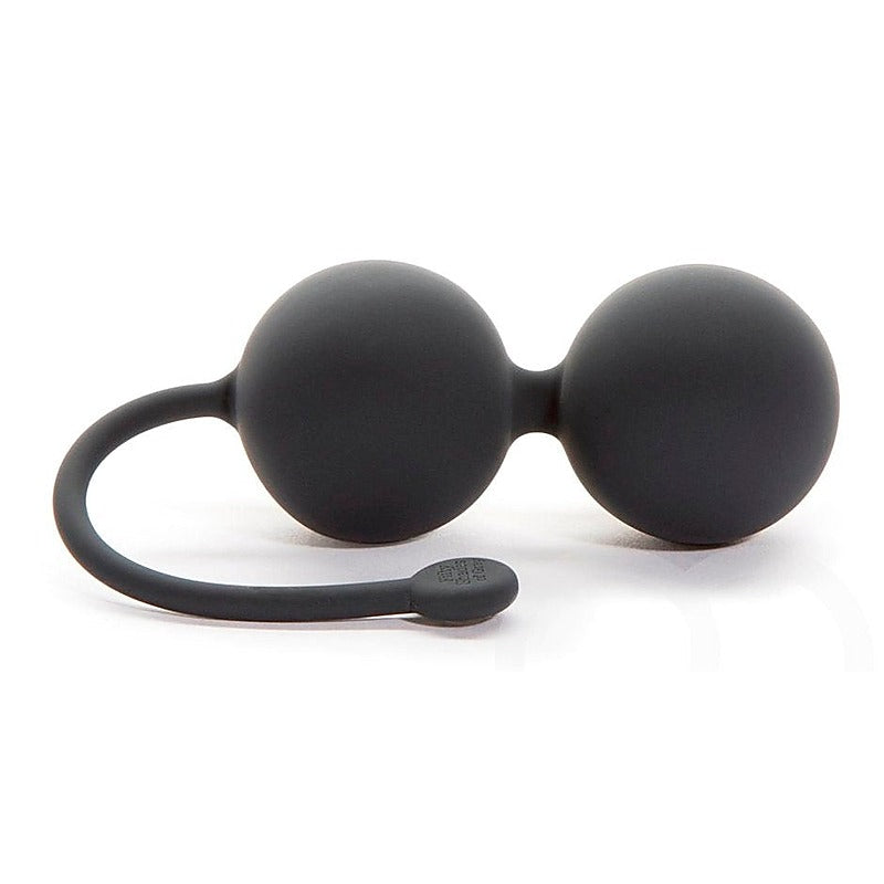 Fifty Shades of Grey Tighten and Tense Silicone Jiggle Balls - Waterproof Vibrators