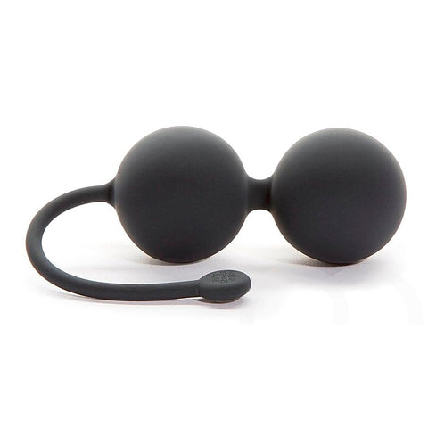 Fifty Shades of Grey Tighten and Tense Silicone Jiggle Balls - Waterproof Vibrators