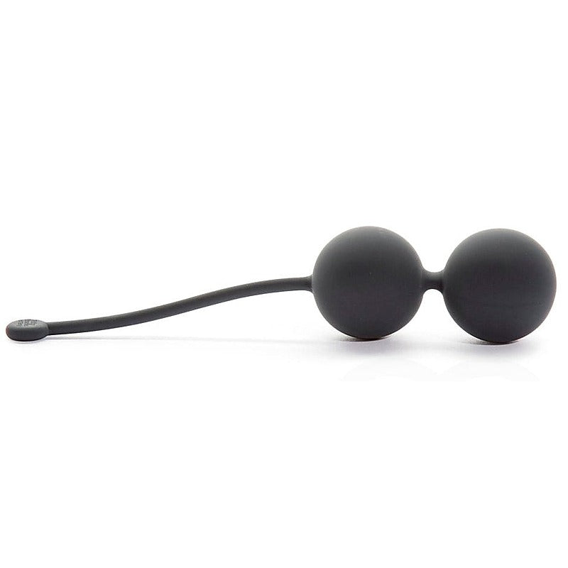Fifty Shades of Grey Tighten and Tense Silicone Jiggle Balls - Waterproof Vibrators