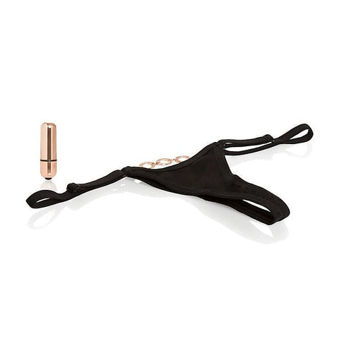 Entice Crotchless Vibrating Panty Massager - Remote Control Vibrators