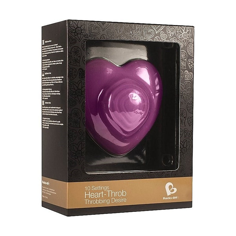 Heart Throb Personal Massager Silicone by Rocks Off - Personal Massagers