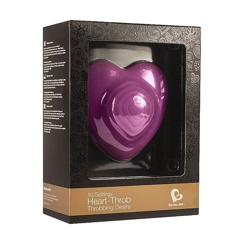 Heart Throb Personal Massager Silicone by Rocks Off - Personal Massagers