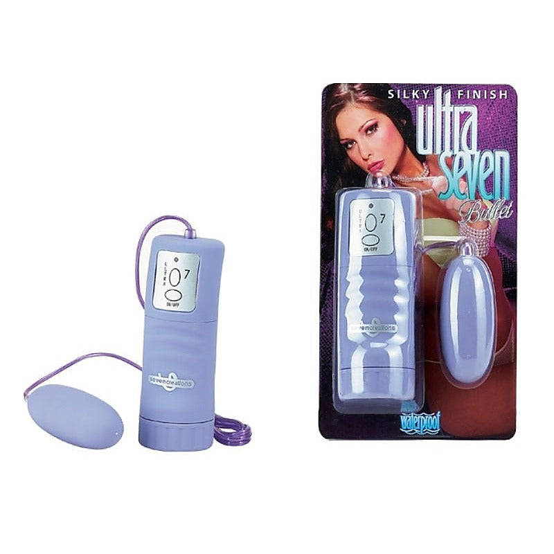 Silky Finish Ultra 7 Bullet By Seven Creations - Remote Control Vibrators