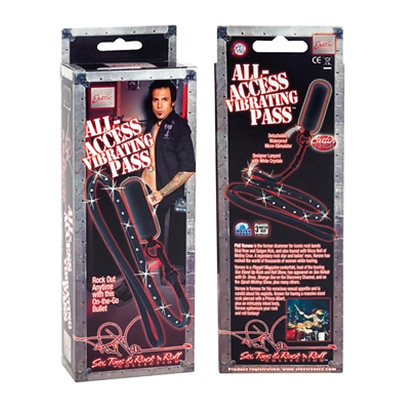 Phil Varone All Access Vibrating Pass Black - Personal Massagers