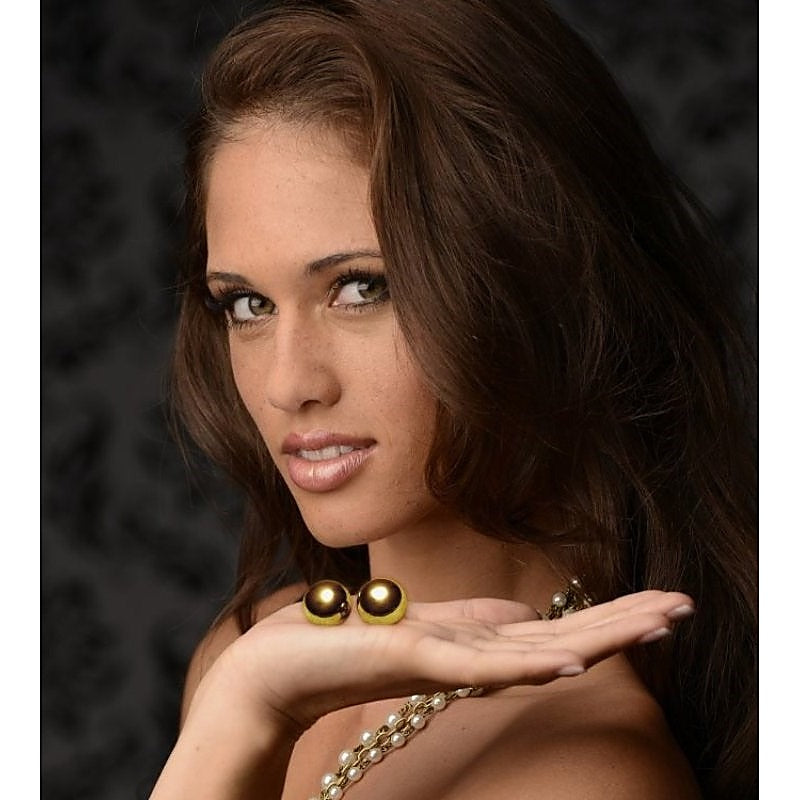 Sir'S Gold Plated 1 Inch Kegel Balls By Xr Brands - Love Eggs and Kegel Exercisers