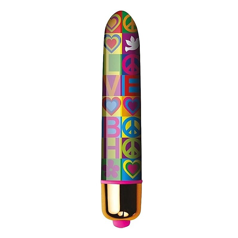 Rocks Off Summer of Love Be My Bo-Ho 90mm Vibrating Bullet - Waterproof Vibrators