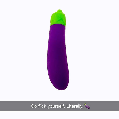 The Eggplant Emojibator - Waterproof Vibrators