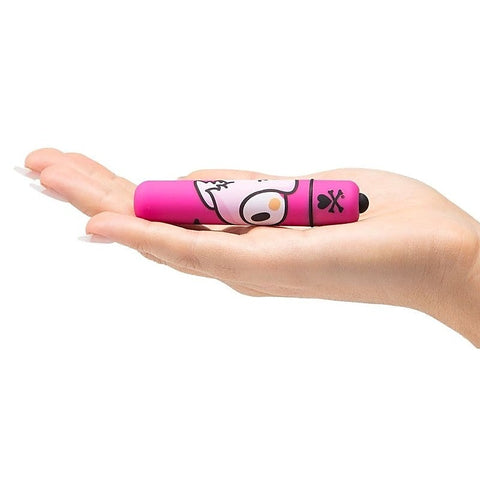 tokidoki Single Speed Mini Bullet Vibrator Pink Heart Bird - Personal Massagers