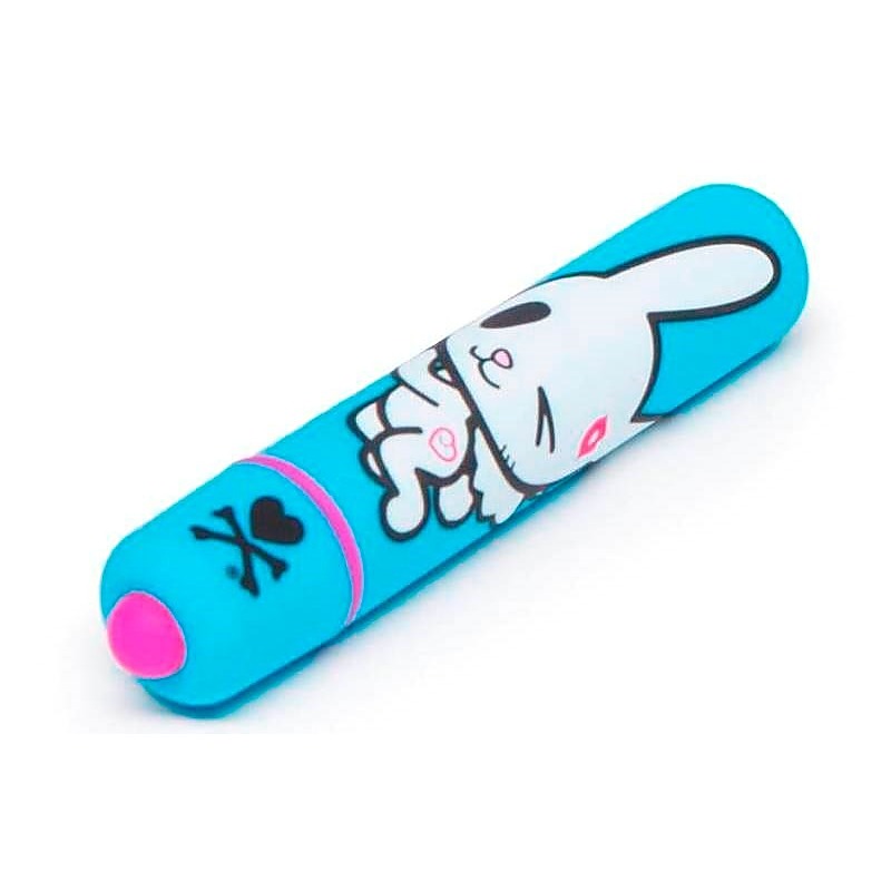 tokidoki Single Speed Mini Bullet Vibrator Blue Lovehoney Bunny - Personal Massagers