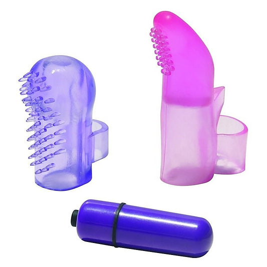 Sex in the Shower Finger Massager Kit - Finger and Tongue Vibrators
