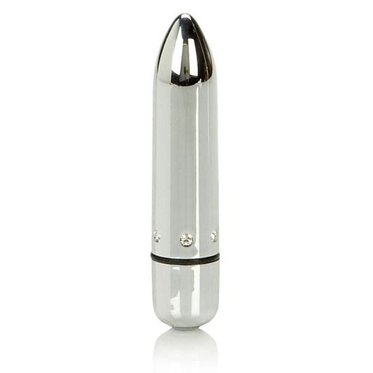 California Exotics Crystal High Intensity Bullet Silver - Bullet Vibrators