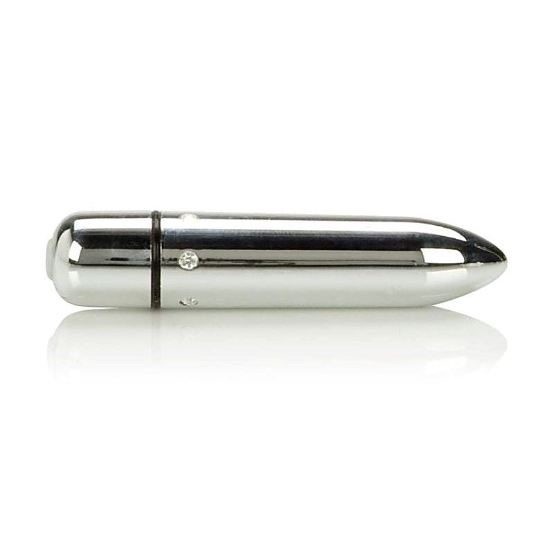 Crystal High Intensity Bullet Silver by California Exotics - Bullet Vibrators