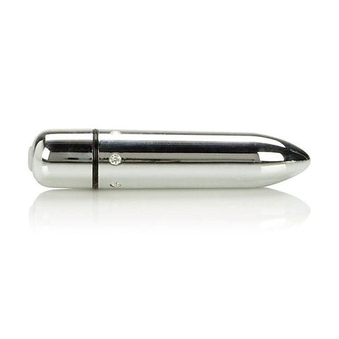 Crystal High Intensity Bullet Silver by California Exotics - Bullet Vibrators