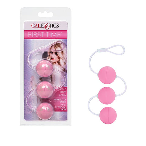 First Time Love Balls Triple Lover By California Exotics - Personal Massagers