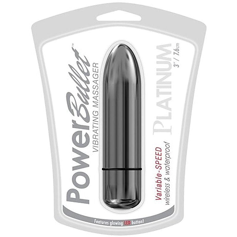 Platinum Power Bullet 3 inch - Personal Massagers