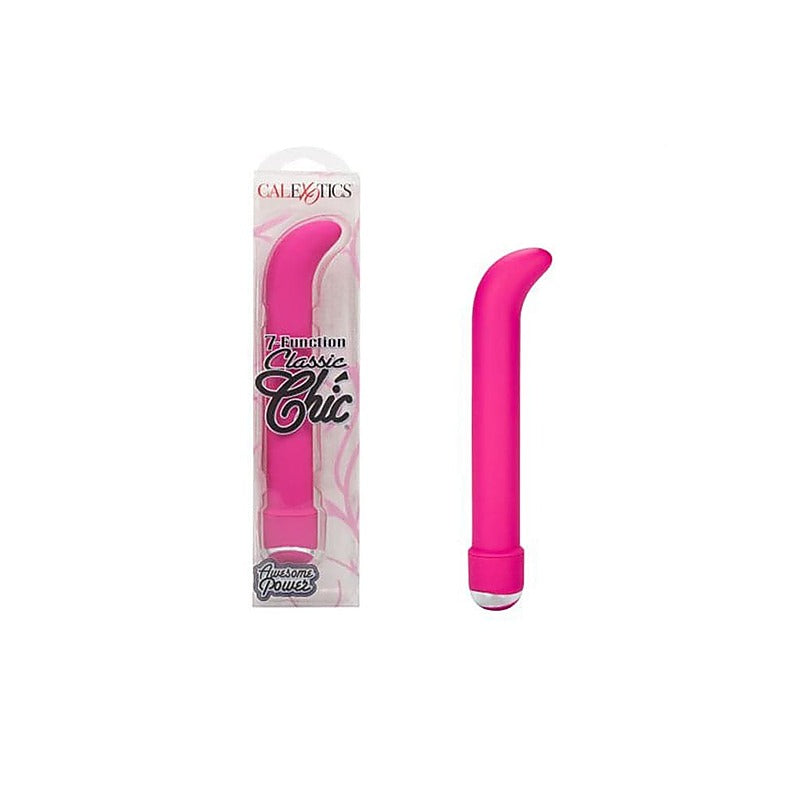 CalExotics 7 Function Classic Chic G Spot Vibrator Pink - G-Spot Vibrators