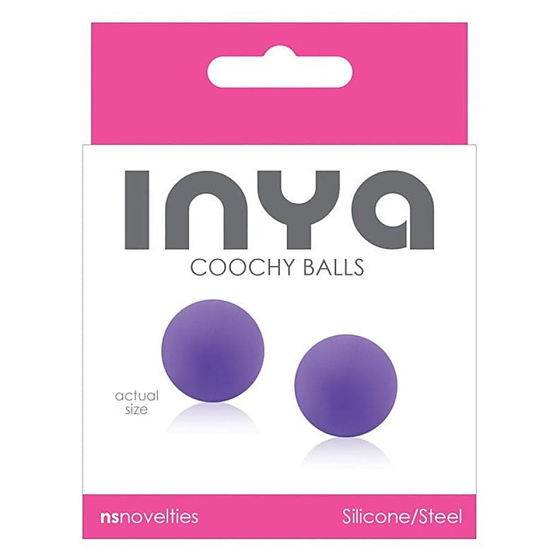 Inya Coochy Balls Purple By Ns Novelties - Love Eggs and Kegel Exercisers