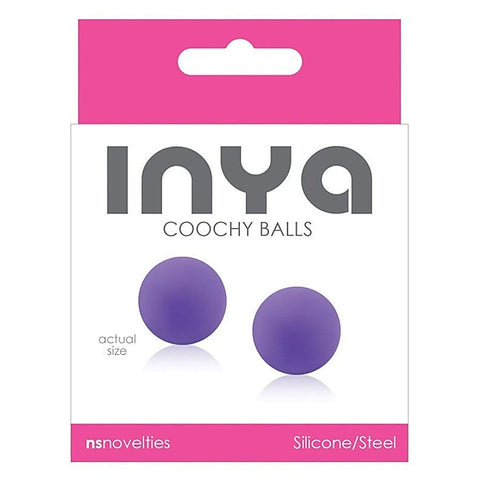 Inya Coochy Balls Purple By Ns Novelties - Love Eggs and Kegel Exercisers