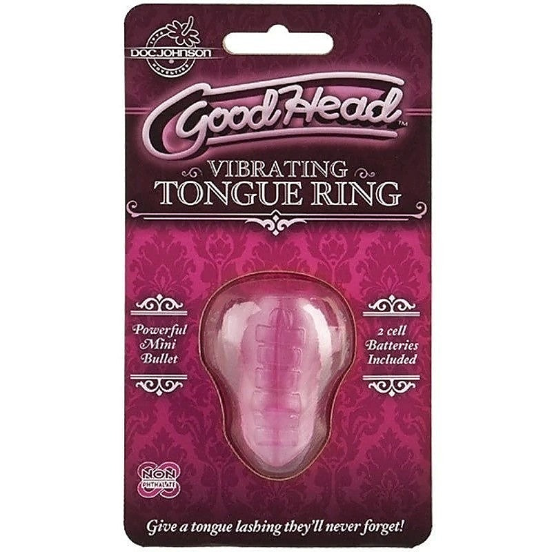 Goodhead Vibrating Tongue Ring - Bullet Vibrators
