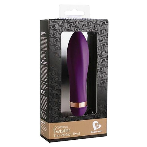 Rocks Off Twister Purple - Waterproof Vibrators