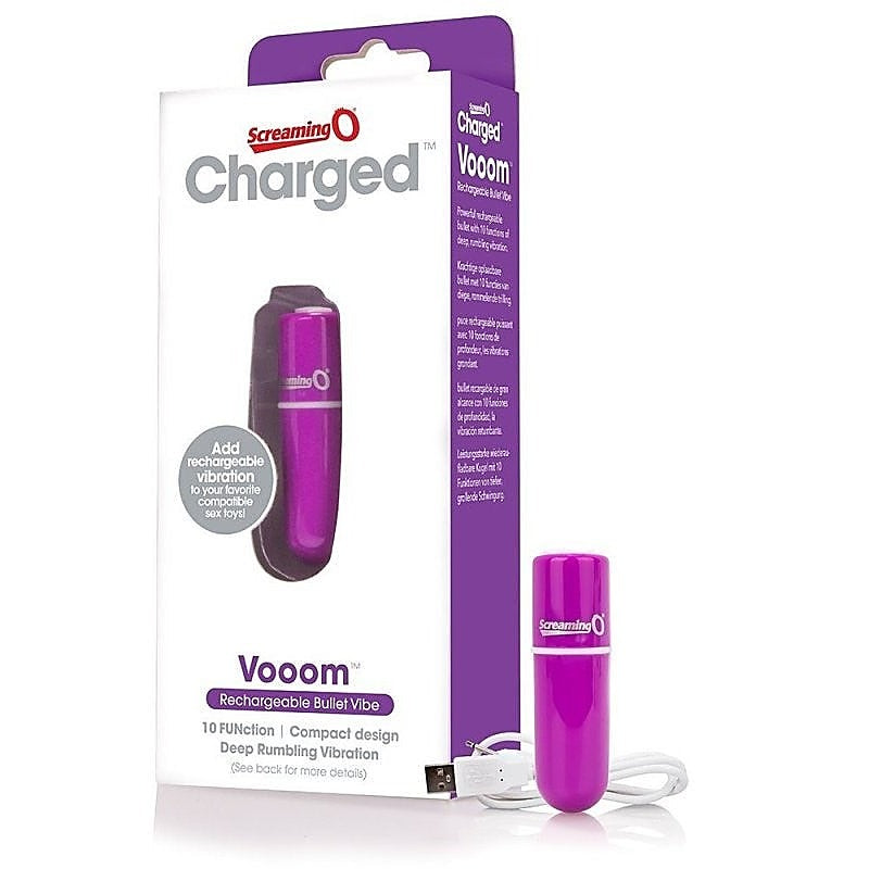 Charged Vooom Bullet by Screaming O - Strap On Sextoys