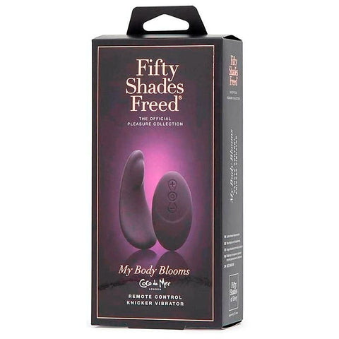 Fifty Shades Freed My Body Blooms Remote Control Knicker Vibrato - Clit Ticklers and Pulsators