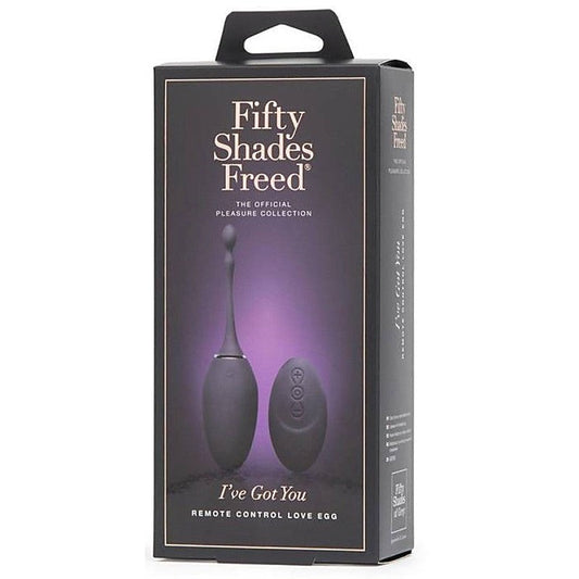 Fifty Shades Freed Ive Got You Remote Control Love Egg - Remote Control Vibrators