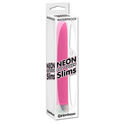 Neon Luv Touch Slims Bullet Vibrator By Pipedream - Waterproof Vibrators