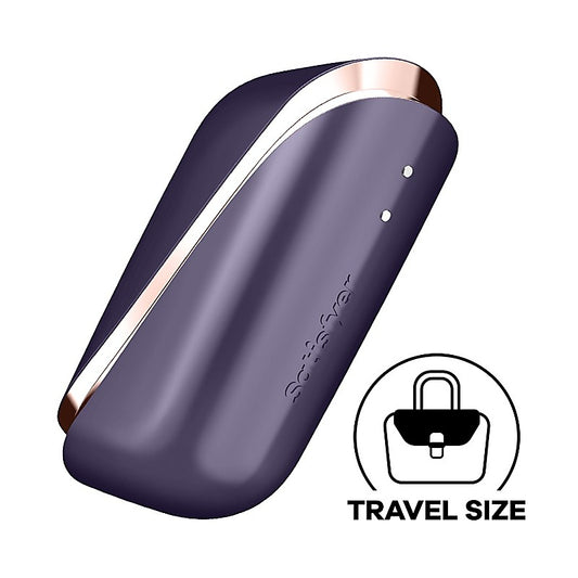 Pro Traveler Air Pulse Clitoral Vibrator By Satisfyer - Clit Ticklers and Pulsators