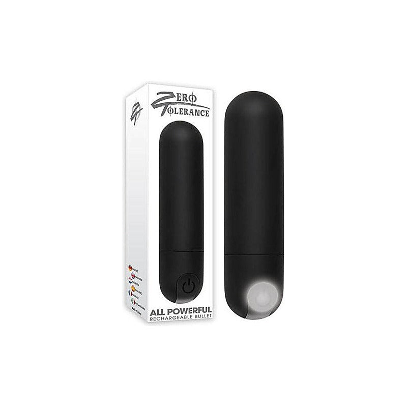 Zero Tolerance All Powerful Rechargeable Bullet Vibrator - Bullet Vibrators