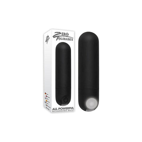Zero Tolerance All Powerful Rechargeable Bullet Vibrator - Bullet Vibrators