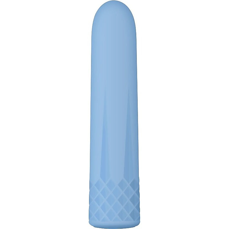 Blue Diamond Rechargeable Vibrating Bullet by Adam & Eve - Bullet Vibrators