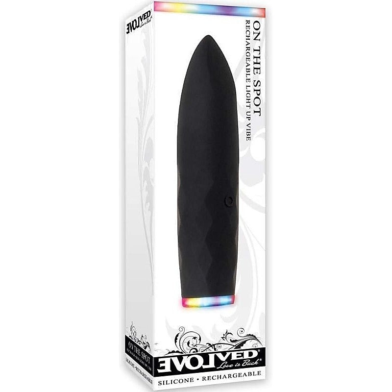 Evolved Pleasure Illuminator - The Spot Rechargeable Bullet Vibe - Bullet Vibrators
