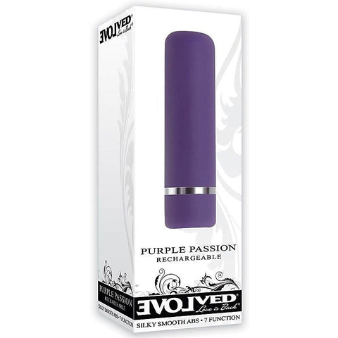 Purple Passion Rechargeable Bullet - Bullet Vibrators