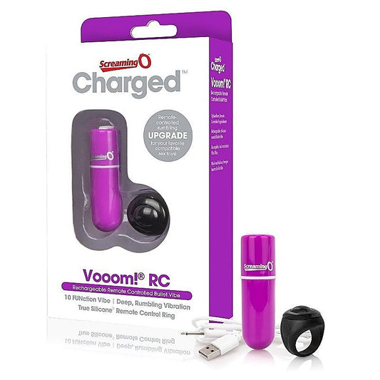 Screaming O Charged Vooom! RC Purple - Personal Massagers